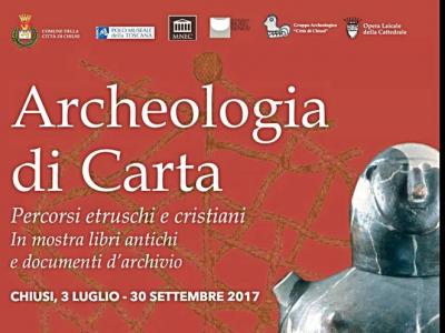 Archeologia di Carta. Percorsi etruschi e cristiani
